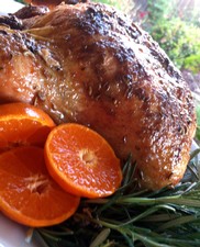 Clementine, Cumin and Fennel Seed Roasted Chicken
